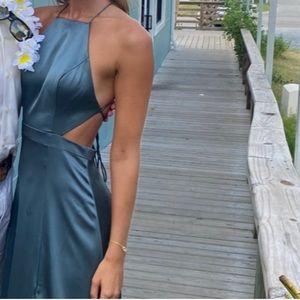 Reverly Haven Satin Dress